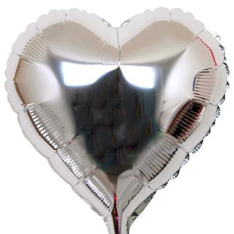 50pcs/lot Wedding Balloons Large 36inch 75cm Heart Foil Valentine's day Birthday Party Anniversary Decoration Supplies | Дом и сад