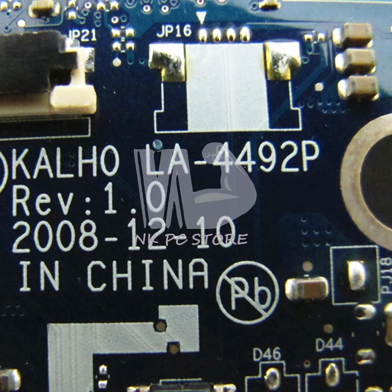 MBWAZ02001 MB.WAZ02.001 для ноутбука Acer aspire 4735 4935 4736 материнская плата KALH0 LA-4492P DDR2 PM45 9300M
