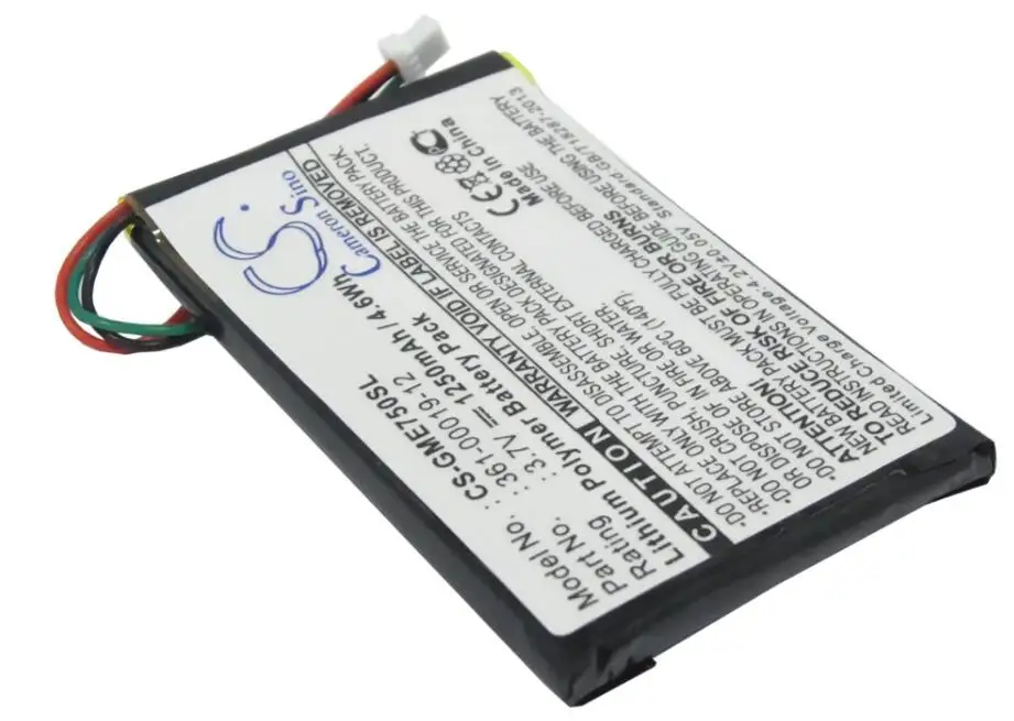 Аккумулятор Cameron Sino 1250mah для GARMIN Edge 605 705 361-00019-12 батарей | Мобильные телефоны и