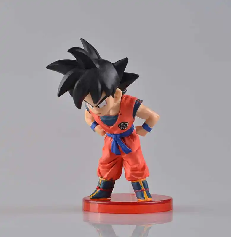 HKXZM Аниме 7 см Dragon Ball Z 2 шт./компл. Son Goku &amp Frieza DragonBall фигурка ПВХ Коллекционная