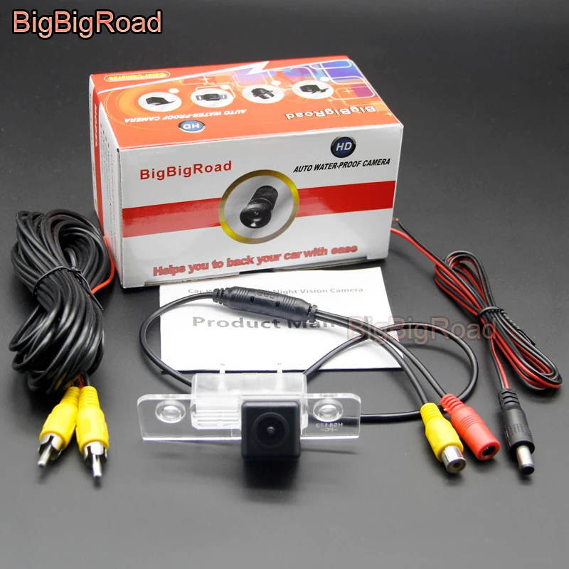 BigBigRoad для Skoda Octavia 1U MK1 1Z Laura MK2 1996 - 2014 Комби разведчик Roomster 5J Автомобильная камера