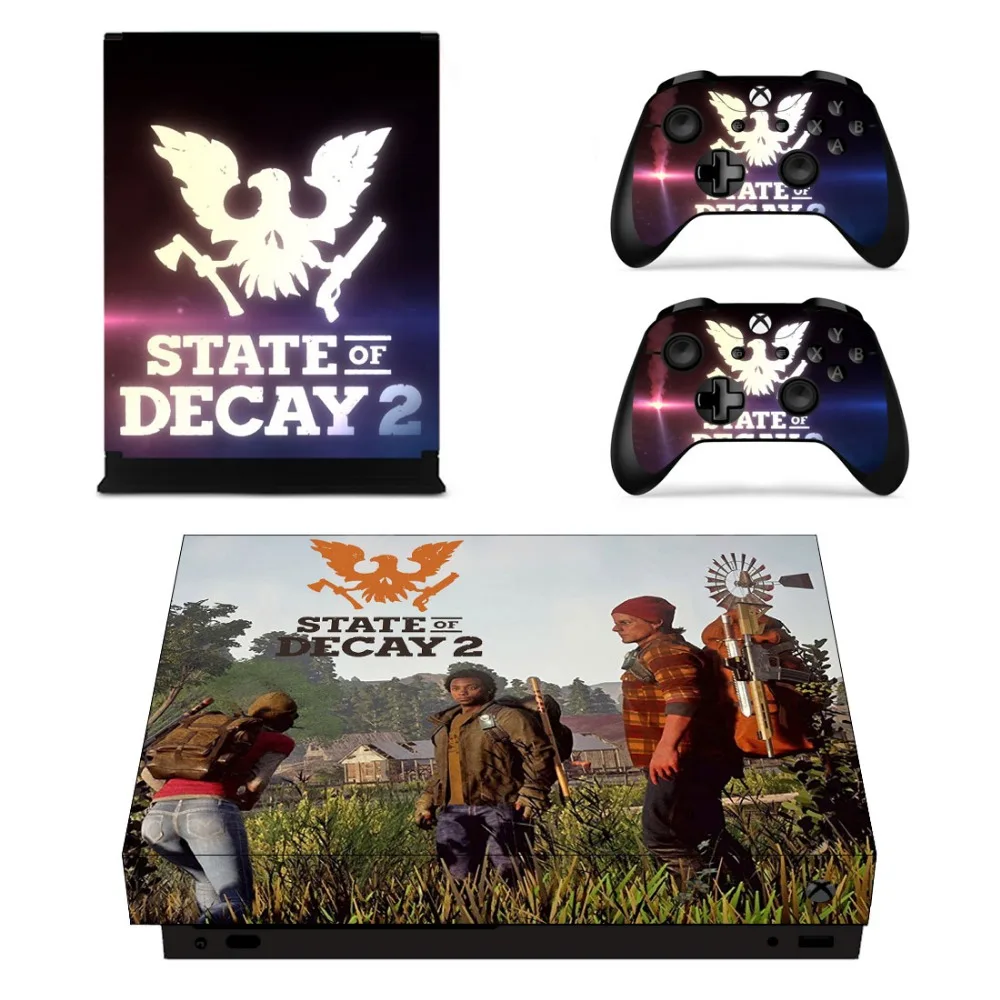 Состояние распада 2 шкуры для Xbox One X консоль и контроллер Популярные наклейки