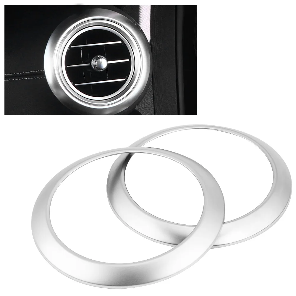 2 шт. автомобиля сбоку Кондиционер Vent Ring Frame Cover N/A отделка для Mercedes Benz E Class W213 2016 2017