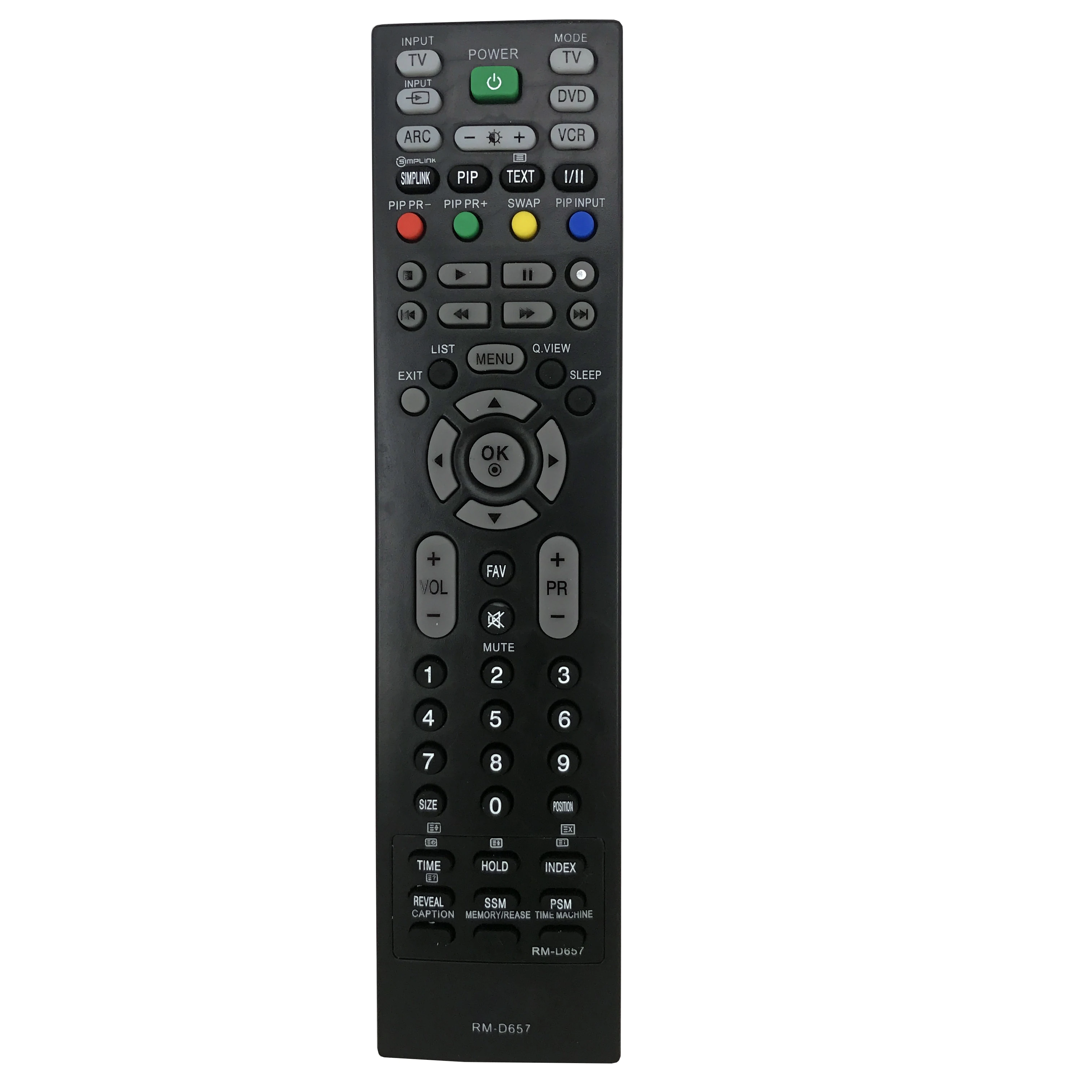 (4 шт./партия) Новый пульт дистанционного управления для LG LCD TV RM D657 MKJ39927802 MKJ39927801