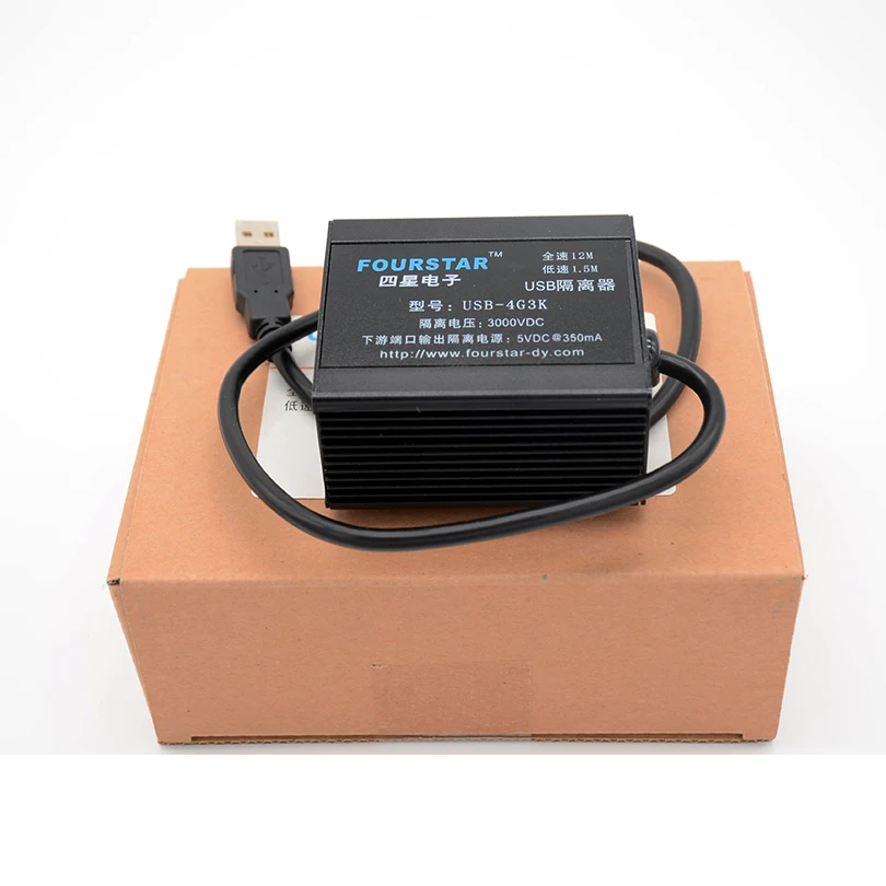 USB изоляционный изолятор напряжения 3000VDC с 4 изолированными USB-A портами