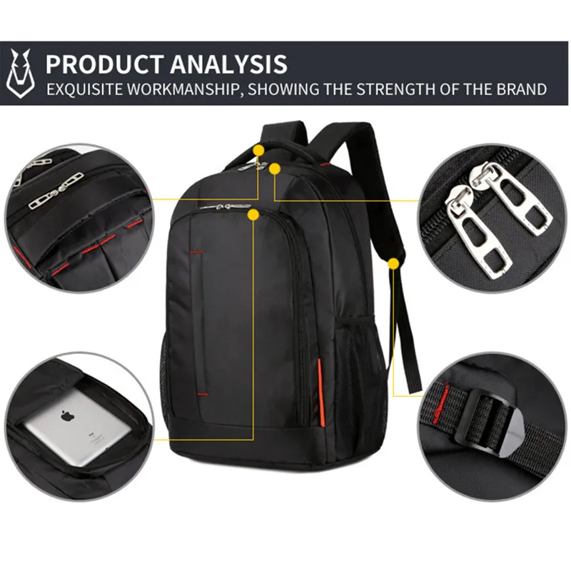 Jacodel принт ноутбук сумка 15 дюймов Оксфорд компьютер рюкзак 14 для Dell hp acer Lenova 6 Для