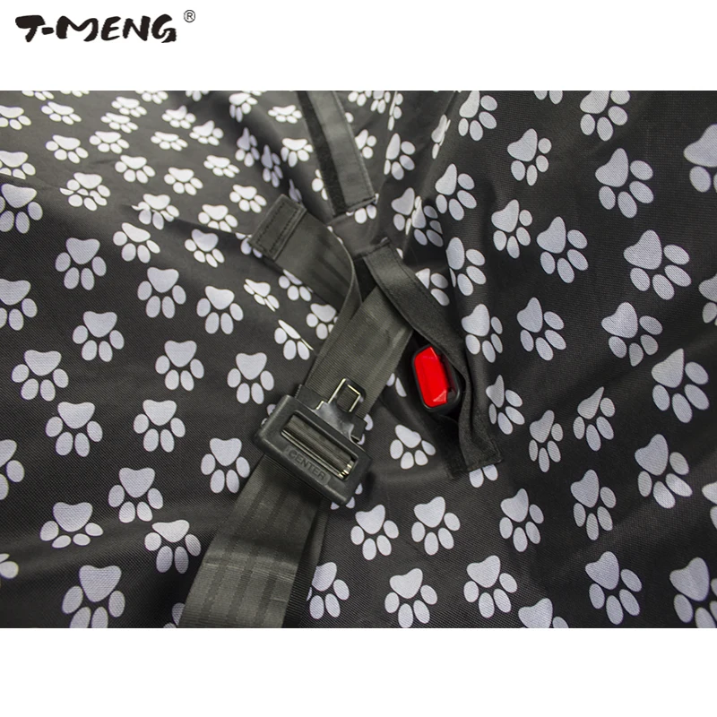 T-MENG чехлы на автомобильные сиденья типа хот-дог складные из ткани Оксфорд черные