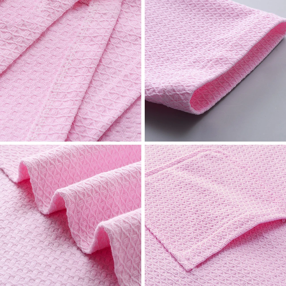 Халат кимоно женский с длинным рукавом ночнушка из 100% хлопка модный однотонный