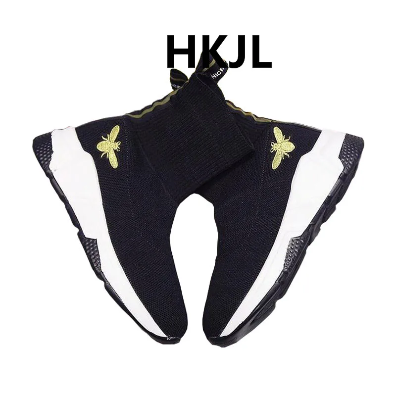 HKJL/ г. Новые эластичные высокие носки в стиле хип-хоп летние спортивные дышащие сетчатые носки