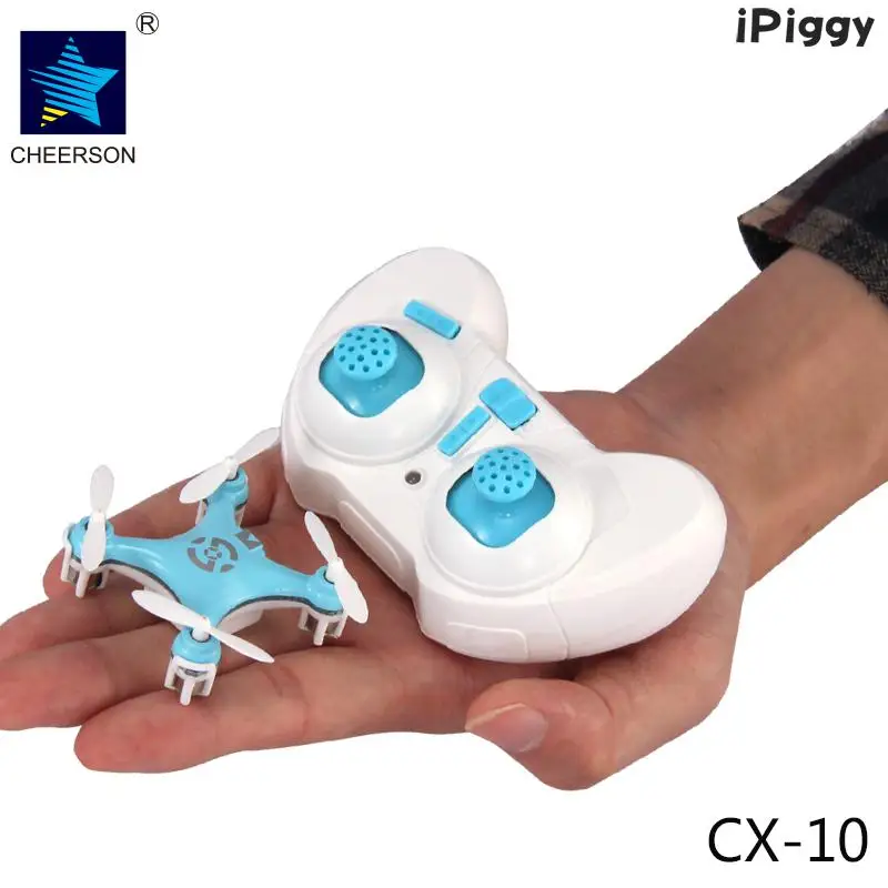 Cheerson RC DroneQuadcopter Toy Dron With LED CX10 CX-10 Mini Drones 2.4GHz 4CH 6-axis Gyro Micro Helicopter Remote Control | Игрушки и