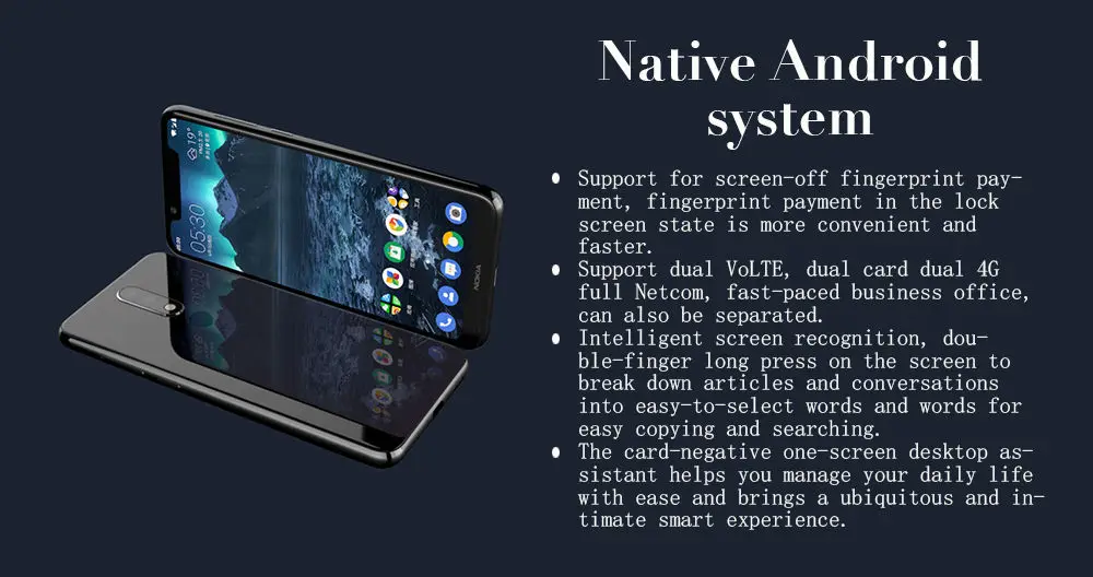 Мобильный телефон Nokia X5 4G 64G Android 8 1 3060 мАч 3 камеры две sim карты отпечаток пальца 5 86