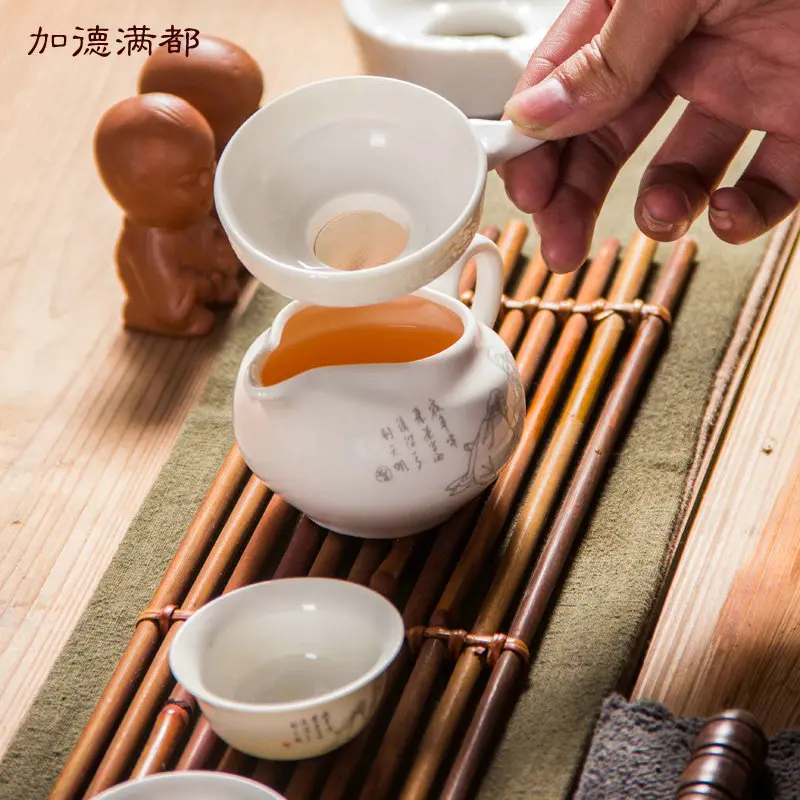 Чайник из костяного фарфора керамический чайник фарфоровая посуда для напитков