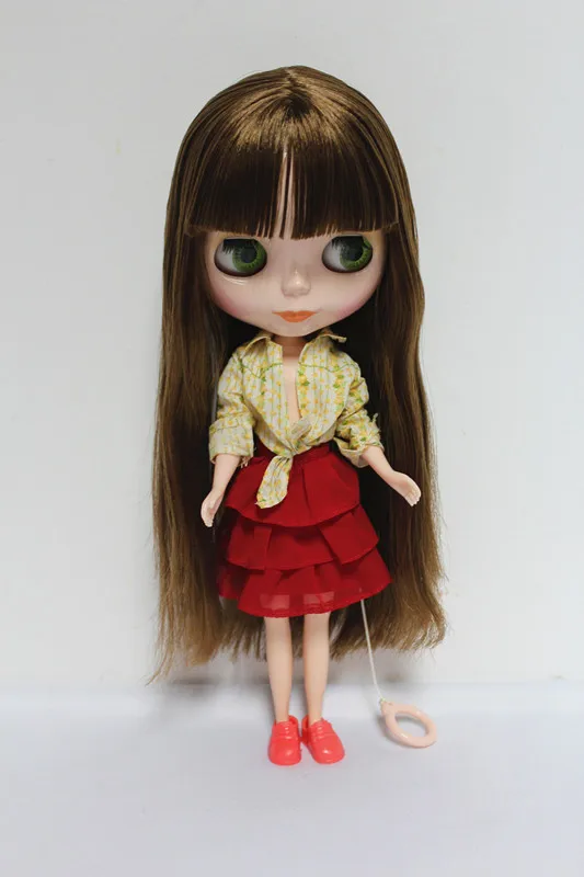 Кукла Blyth подарок на день рождения для девочки 4 цвета большие глаза с красивым
