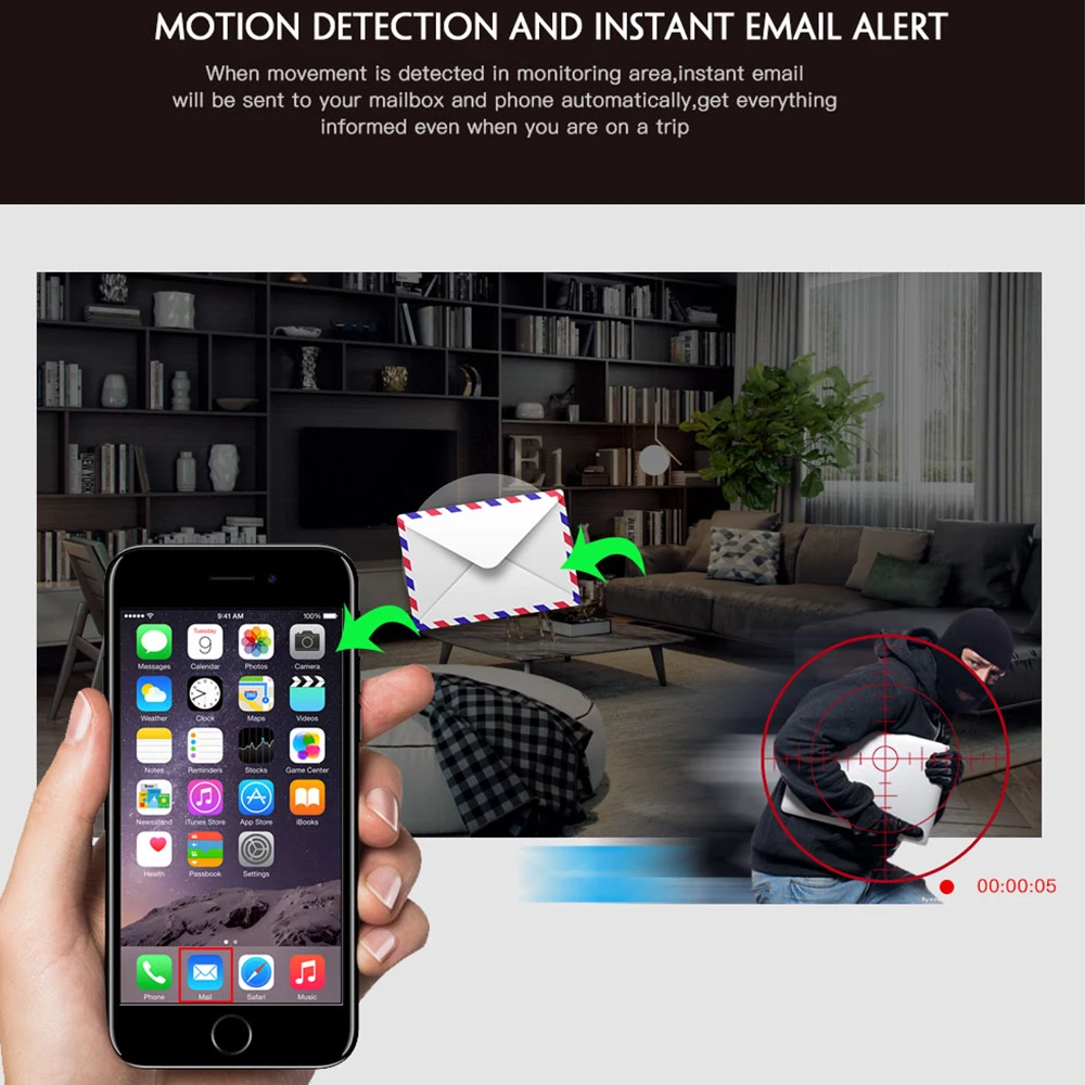 Woaser 4.0mp H.265 4ch Беспроводной NVR комплект безопасности IP Камера P2P HD открытый