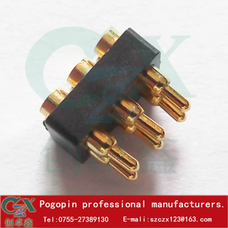6 контактный высокотемпературный устойчивый Разъем для смартфонов pogopin большой