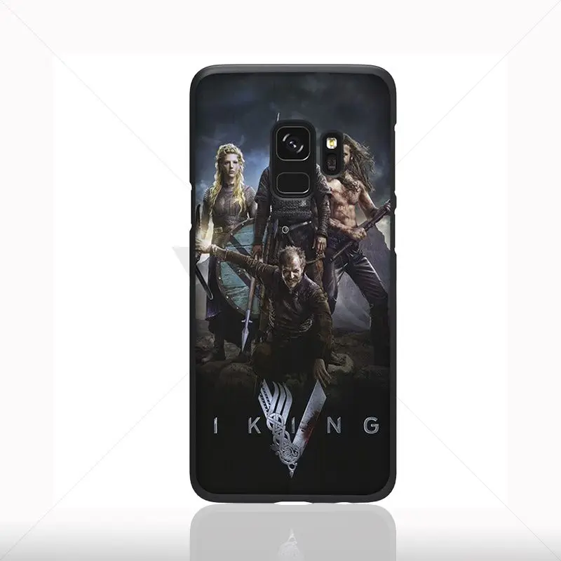 Yinuoda Ragnar Lothbrok Vikings серия окрашенные аксессуары для телефонов Чехол Samsung Galaxy s7 S10plus