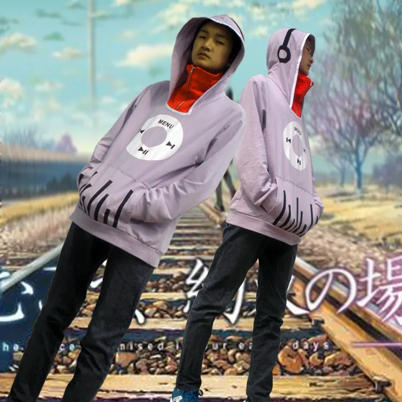 Бесплатная доставка Японский аниме MekakuCity Actors Kagerou Project Kido Tsubomi Худи Косплей Унисекс Мода Музыкальное пальто.