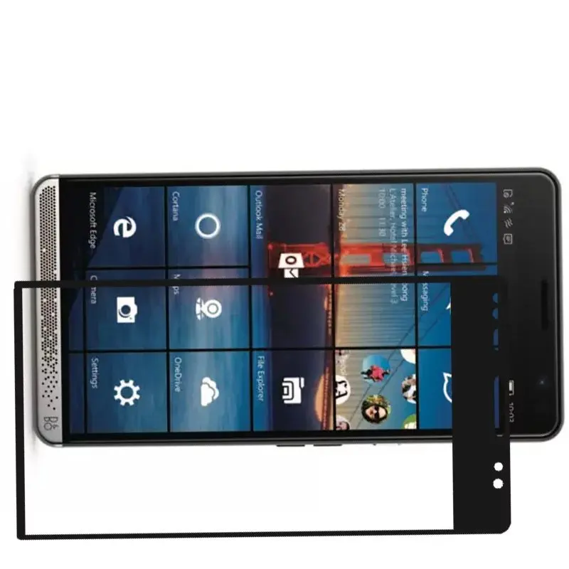 Полное покрытие из закаленного стекла для hp Elite X3 5 96 &quot9 H HD полное против царапин