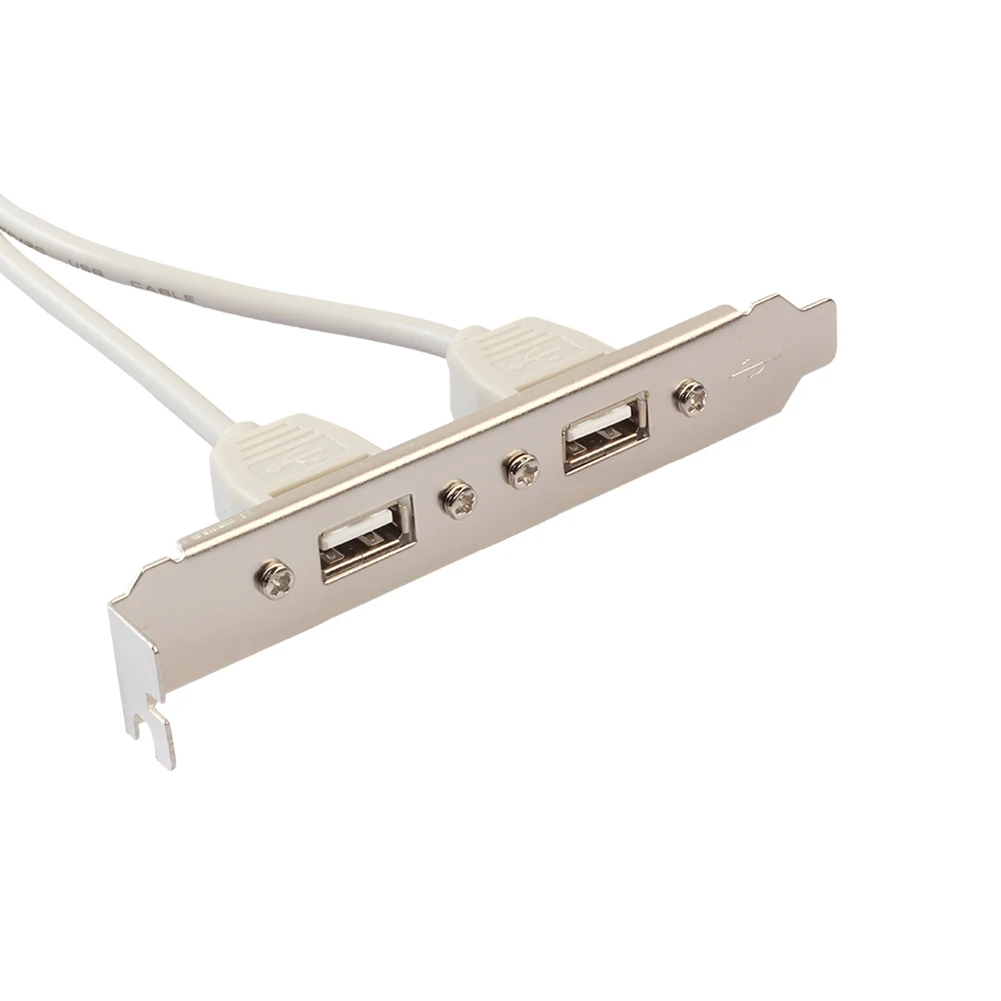 2 порта USB 0 мама до 9 Pin Материнская плата заголовок кабель адаптер 30 см 28AWG медь