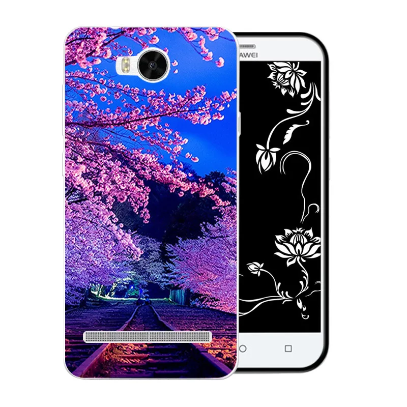 Phone Case for Huawei Y3 II 2 Animal Pattern Soft TPU Back Cove Silicone 2/Y3II-U22/ LUA-U22/Lua-L21r protection Shell |