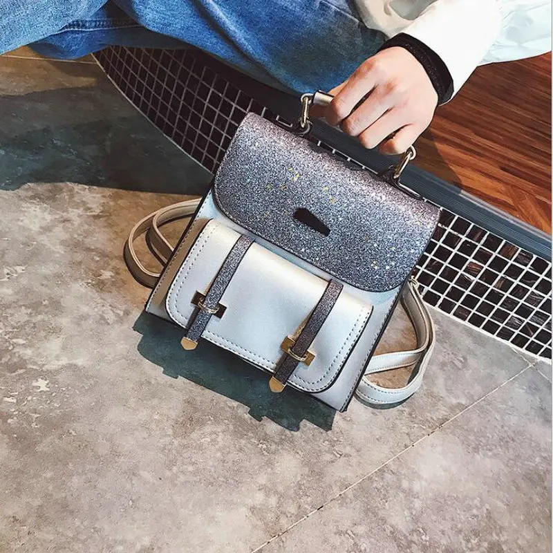 

Female Women Handbags Bling Bling Women Large Crossbody Messenger Shoulder Big Travel Bags Bolsas Brand Tote Bag BGA-87