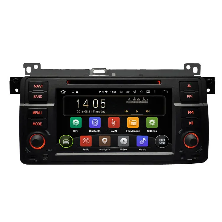 Android 9 0 OS автомобильный dvd плеер с GPS навигационным головным устройством для BMW E46 M3