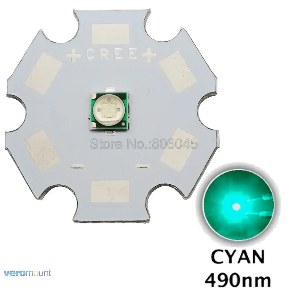 5 шт. EPI LED S 3 Вт 3535 синий нм светодиодный Мощный излучатель бусин с алюминиевой