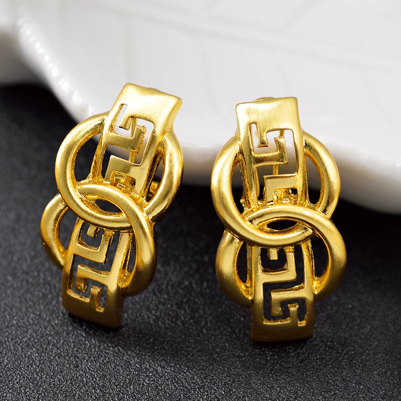 ZEA Dear Jewelry классические геометрические Ювелирные наборы для женщин колье серьги