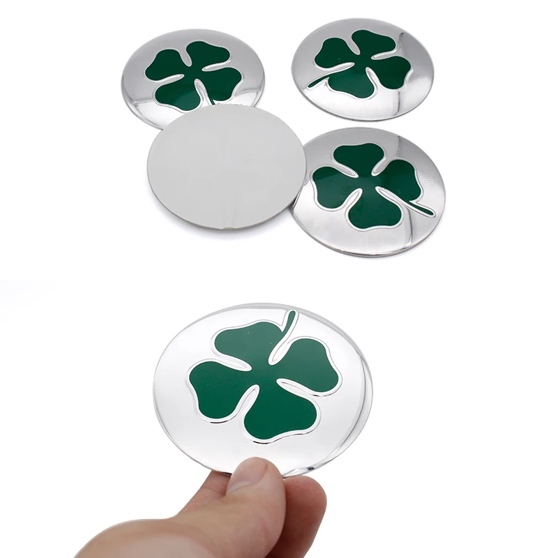 Автомобильный 4 шт. креативный концентратор Alpha Romeo Clover 56 мм колпачок