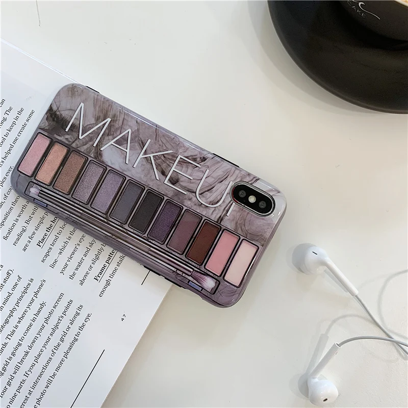 Для Huawei P30 P20 P30Pro палитра теней для век p20Pro P10 P10Plus глянцевый мягкий силиконовый