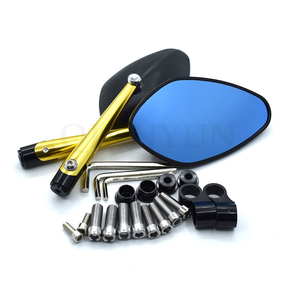 

Universal new CNC aluminum alloy motorcycle rearview mirror 8mm 10mm for suzuki GSXR600 GSXR750 GSXR1000 GSR600 GSR750 SFV650