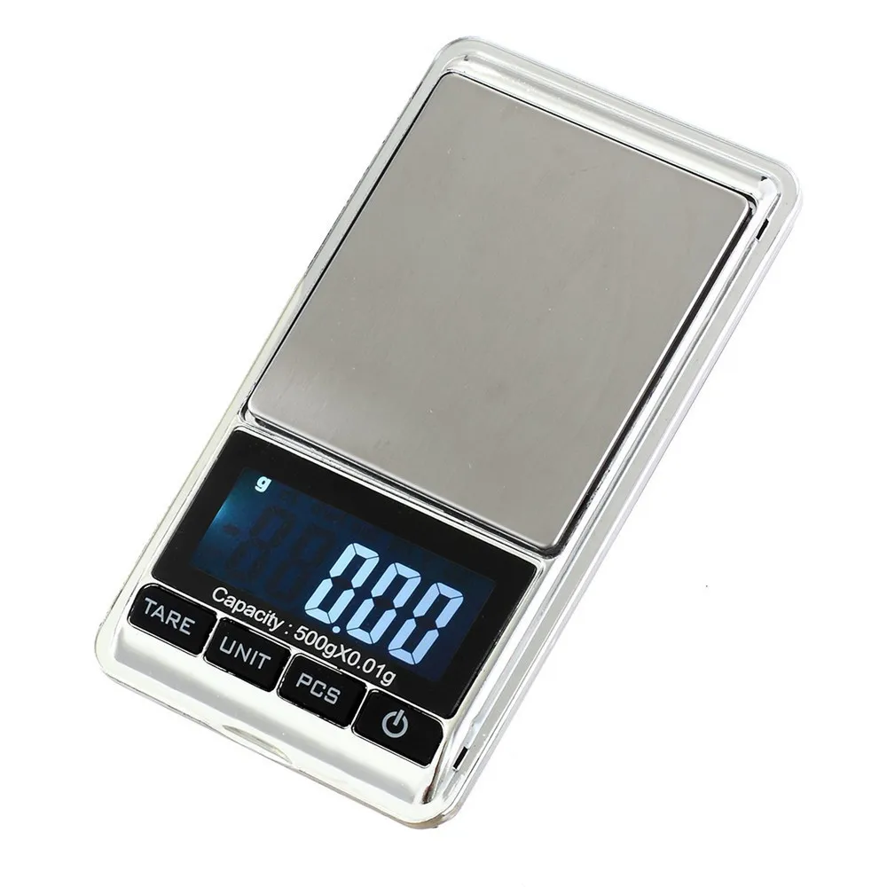 

500g/0.01g Electronic Scale Precision Portable Pocket LCD Digital Jewelry Scales Weight Balance Kitchen Gram Scale