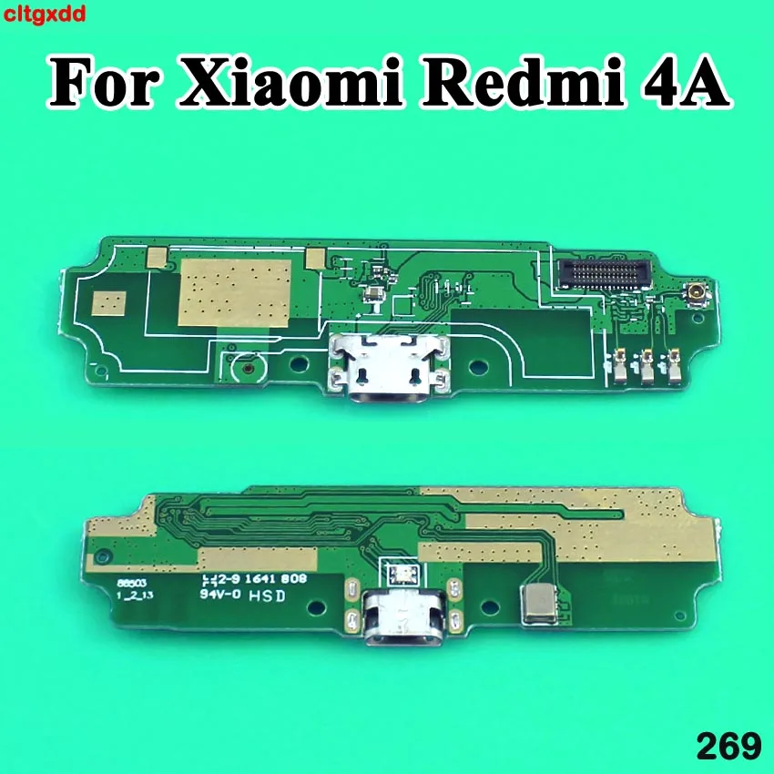 Redmi 4A Микрофон модуль+ USB плата с зарядным портом гибкий кабель Разъем для Xiaomi Redmi 1 2 3 3S 4PRO 4A 4X 5A 6A Plus Замена - Цвет: Redmi 4A
