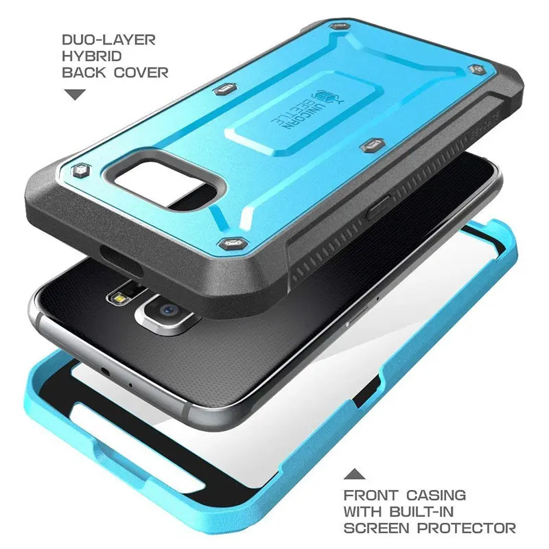 SUPCASE для Samsung Galaxy S6 чехол 5 1 дюйма UB Pro прочная кобура защитный со встроенной