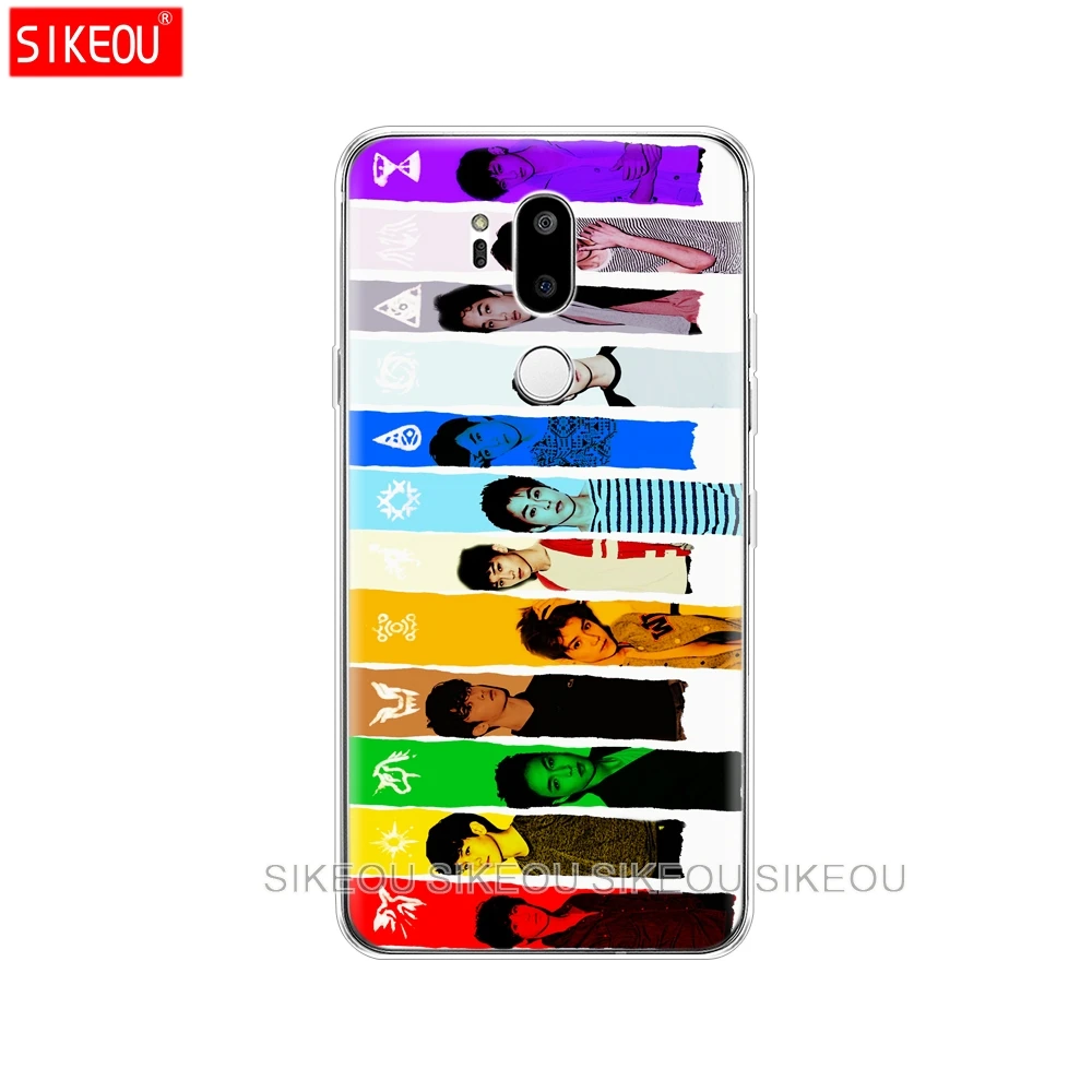 Силиконовый чехол для телефона LG G7 Q8 Q6 G6 MINI G5 V30 V7 V9 k10 k8 X POWER 2 Kpop exo LUHAN Park