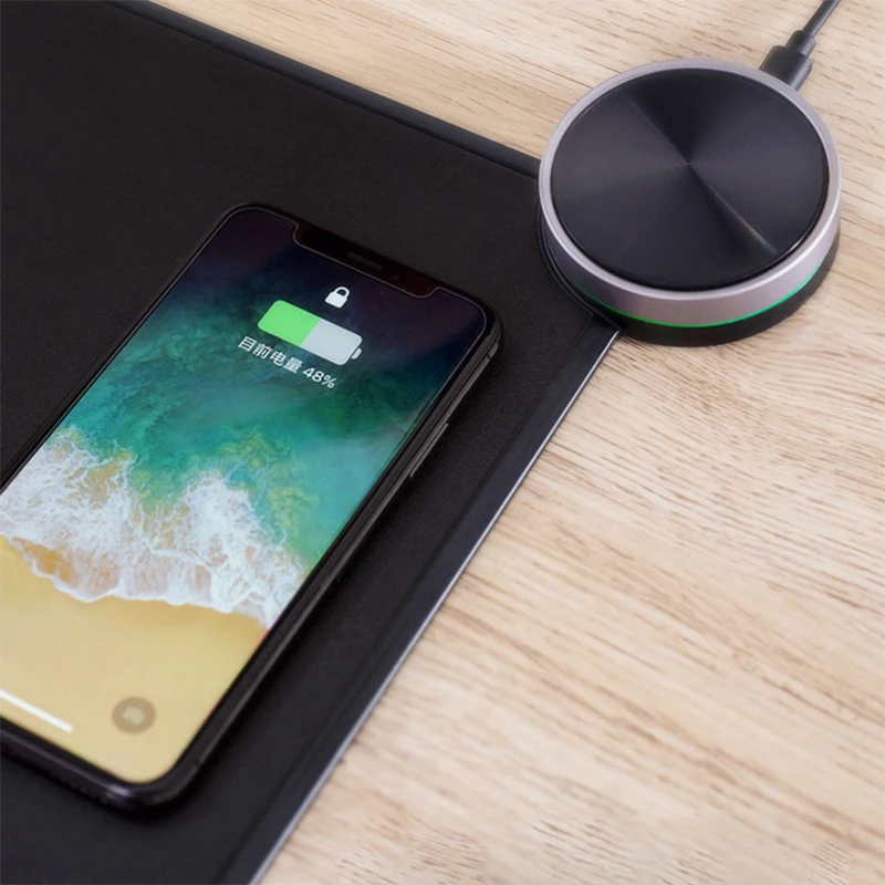YouPin Miiiw Смарт коврик для мыши Qi Беспроводная зарядка iphone Быстрая игровой