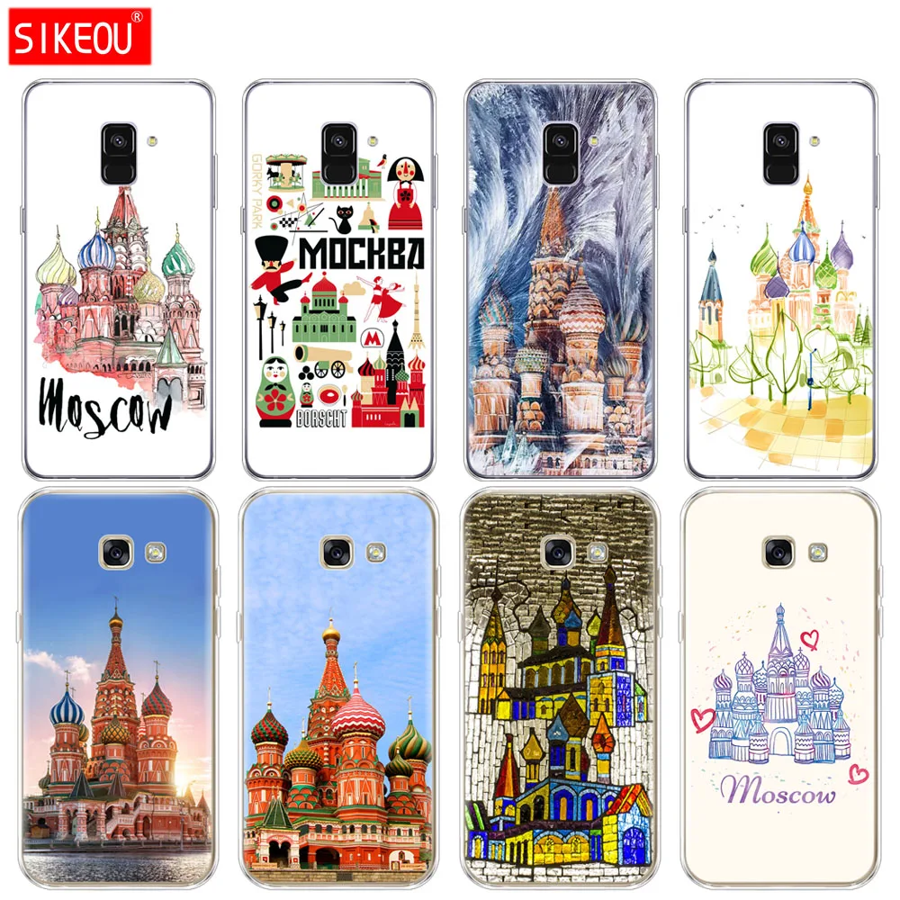 Силиконовый чехол для мобильного телефона Samsung Galaxy A8 2018 A3 A310 A5 A510 A7 2016 2017 русская в