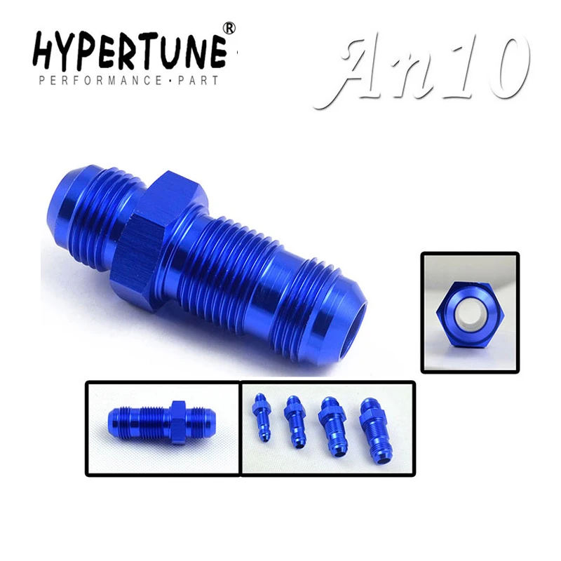 Hypertune Прямая алюминиевая перегородка AN10 10AN|Подача и обработка топлива| |