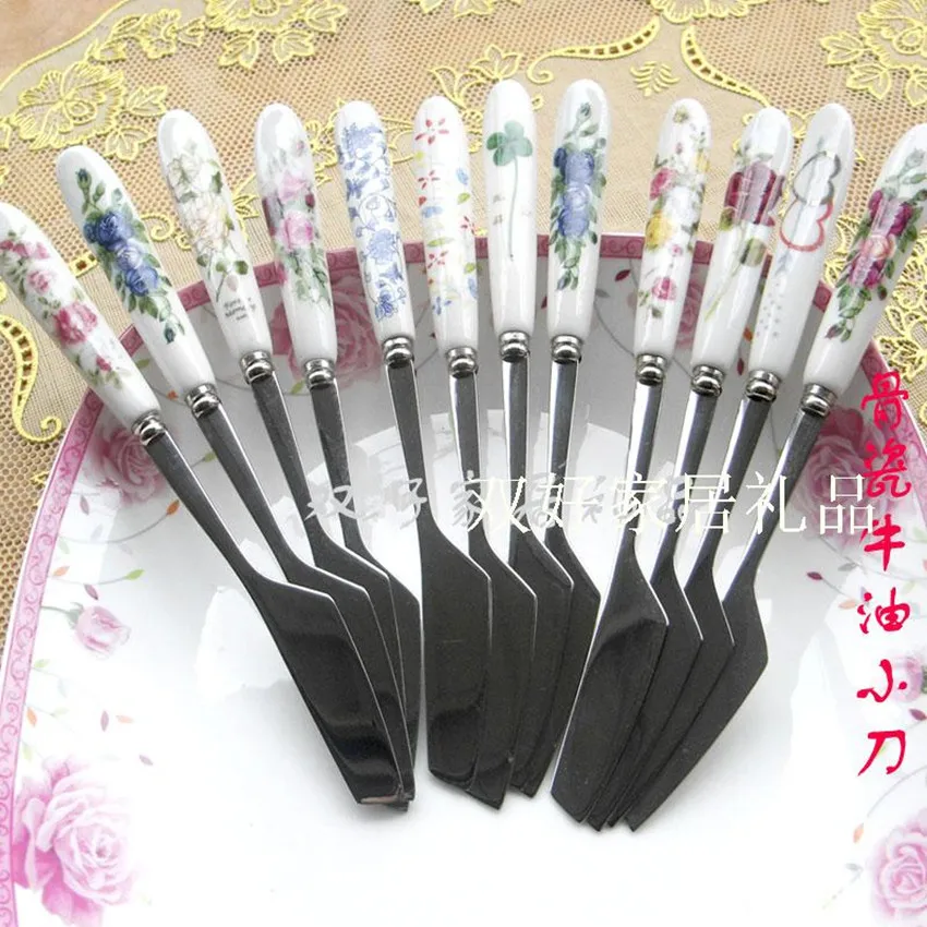 Бесплатная доставка (3 шт./лот) разноцветные керамические ручки нож из