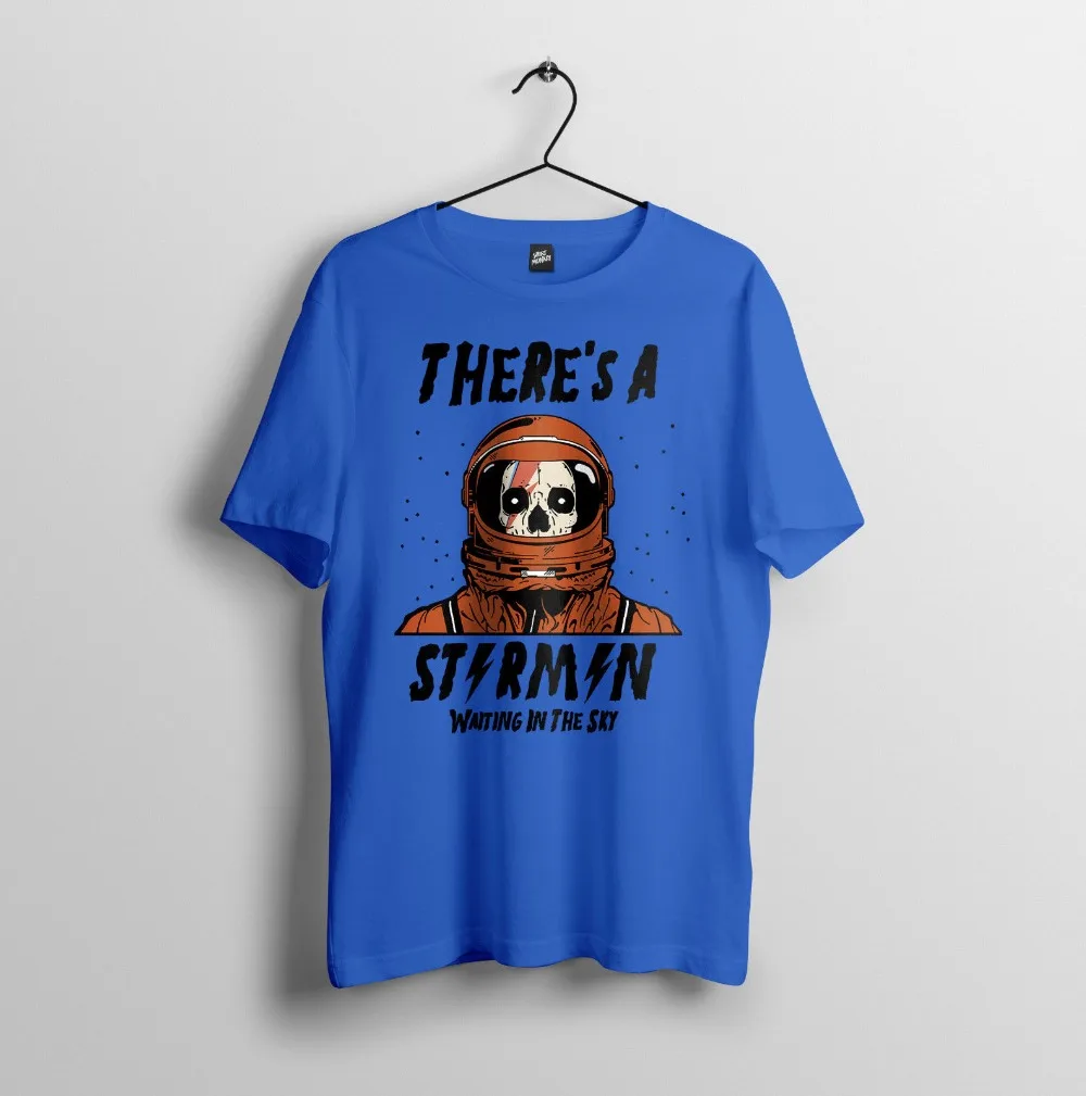 Bowie Ziggy Stardust Starman Inspired Design-мужская футболка унисекс 2019 новые модные хлопковые