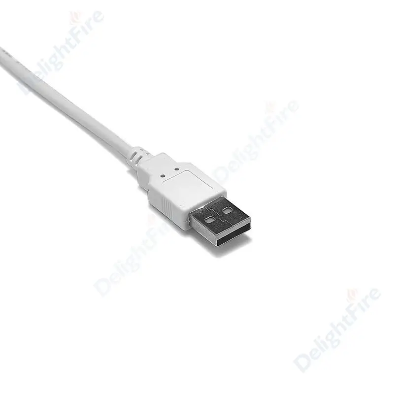 Светодиодная лента, USB кабель, 5 В, 12 В, 24 В, USB разъем, удлинитель питания, вкл/выкл, вилка 1 м, 1,5 м, 2 м, мужские электрические медные провода