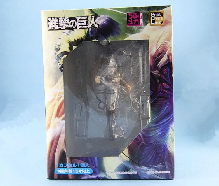 Новое поступление аниме атака на Титанов Mikasa Ackerman Levi rivai фигурка из ПВХ