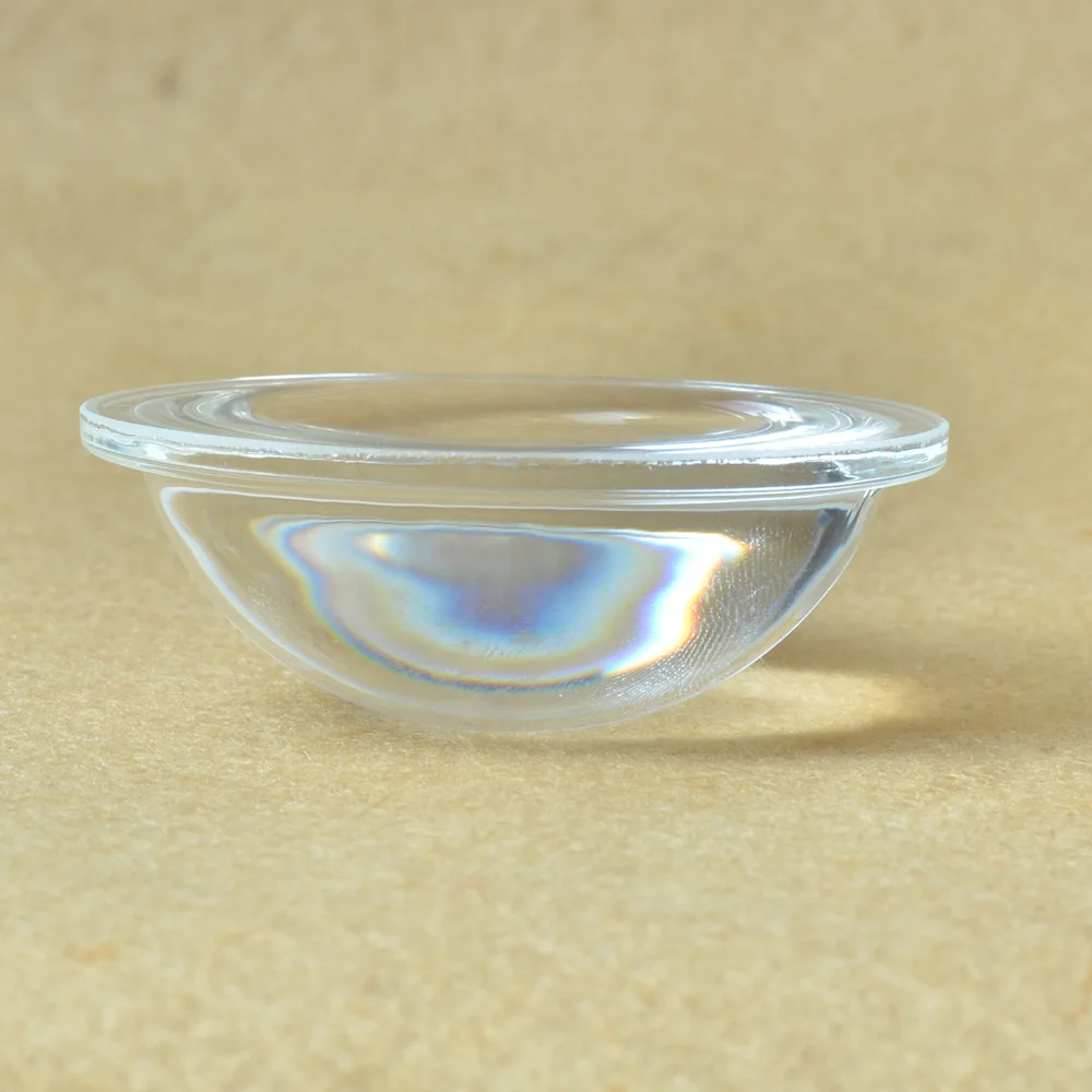 Светодиодный 60 мм высота 23 LED оптическое стекло асферическая выпуклая линза