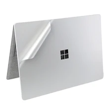 XSKN для новых 1" microsoft Surface Book 2 полное покрытие корпуса защитные наклейки, 4 в 1 3 м Наклейка декоративная пленка серебро