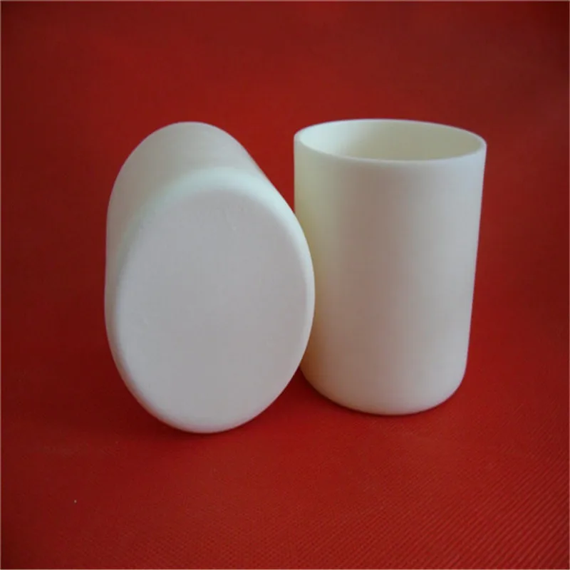 Dia50x50mm 99.5% глинозема корундовый тигель/Al2O3 керамический тигель/спеченный тигель