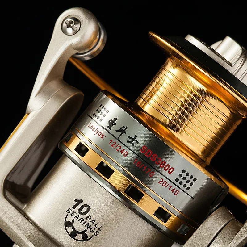 New Fishing Coil Wooden Handshake 12+ 1BB Spinning Reel Professional Metal Left/Right Hand Wheels | Спорт и развлечения