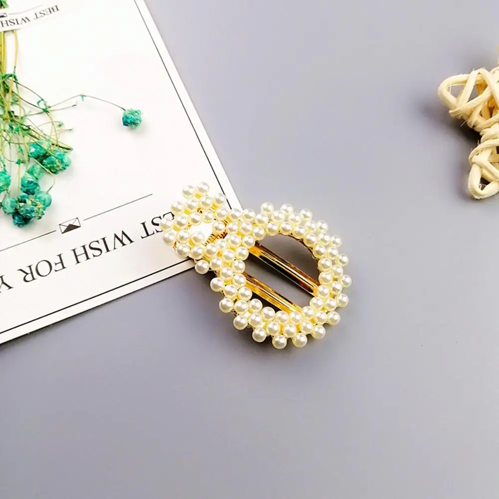 DoreenBeads трендовые заколки для волос с имитацией жемчуга женщин/девушек элегантные