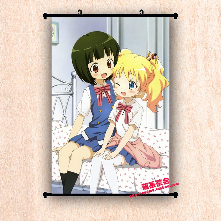 Японское аниме Kin'iro Mozaiku Золотая мозаика Kujou Karen &amp Inokuma Youko Alice Cartelet домашний