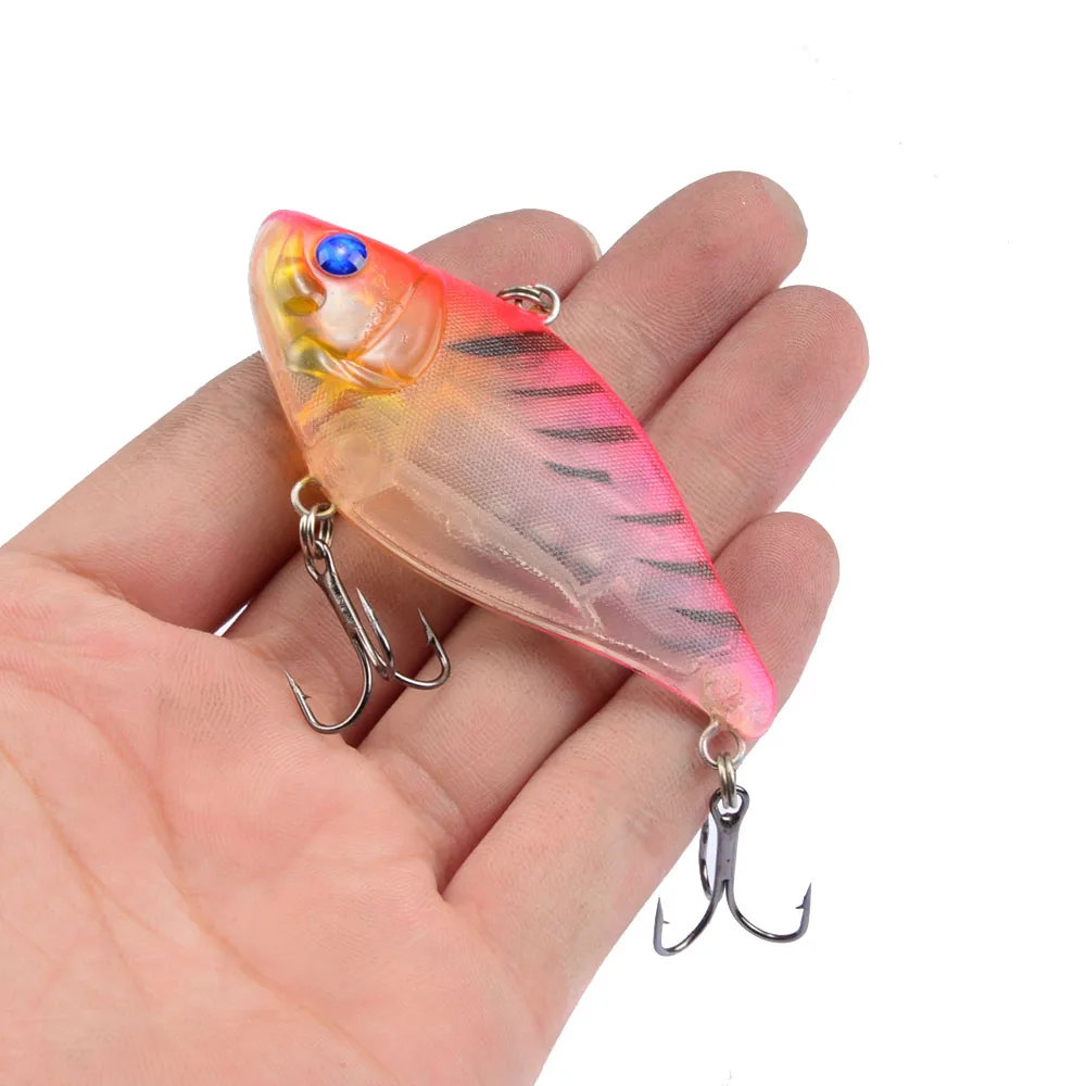 LEOSPORT 2018 Good Fishing Lures Crankbaits VIB 7CM 12G Quality Professional Bait Insize 7 hoodles Wobbles Colors Available | Спорт и