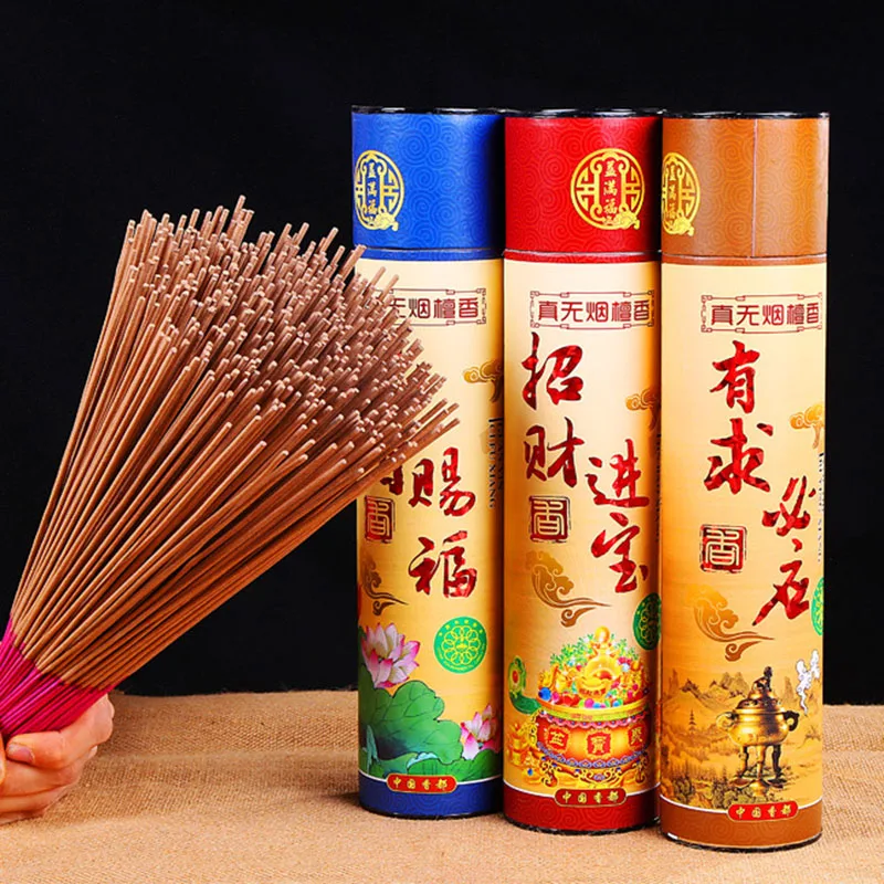 

Non Smoke Incense Sticks 200g/450g Wholesale Lots Bulk Home Fragrance for Incense Holder Buddhist Supplies Smoking Free